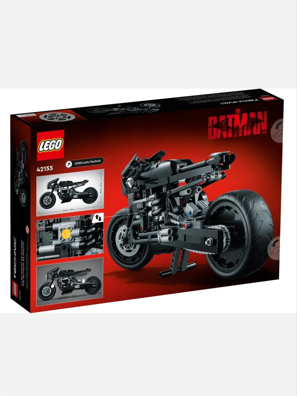 LEGO Technic The Batman Batcycle 42155 NISB NWT - Picture 2 of 13